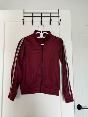 TWIK Burgundy Zip-Up